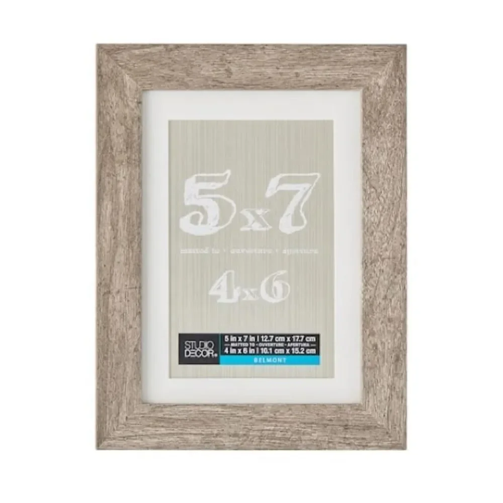 Studio Decor Gray Belmont Free Standing Picture Frame